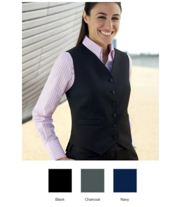 Brook Taverner BK370 Ladies Concept Omega Waistcoat